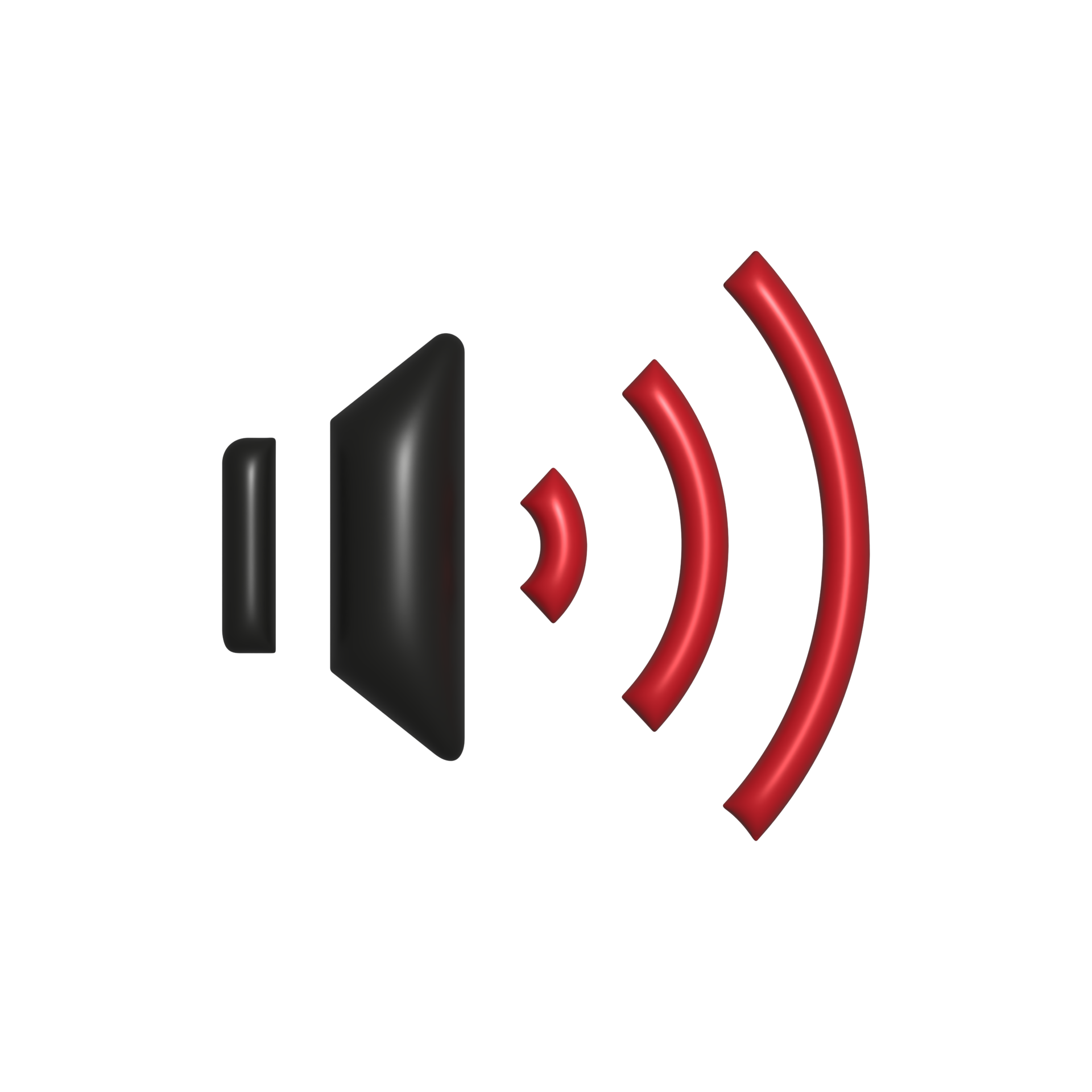 3d speaker icon 17372011 PNG