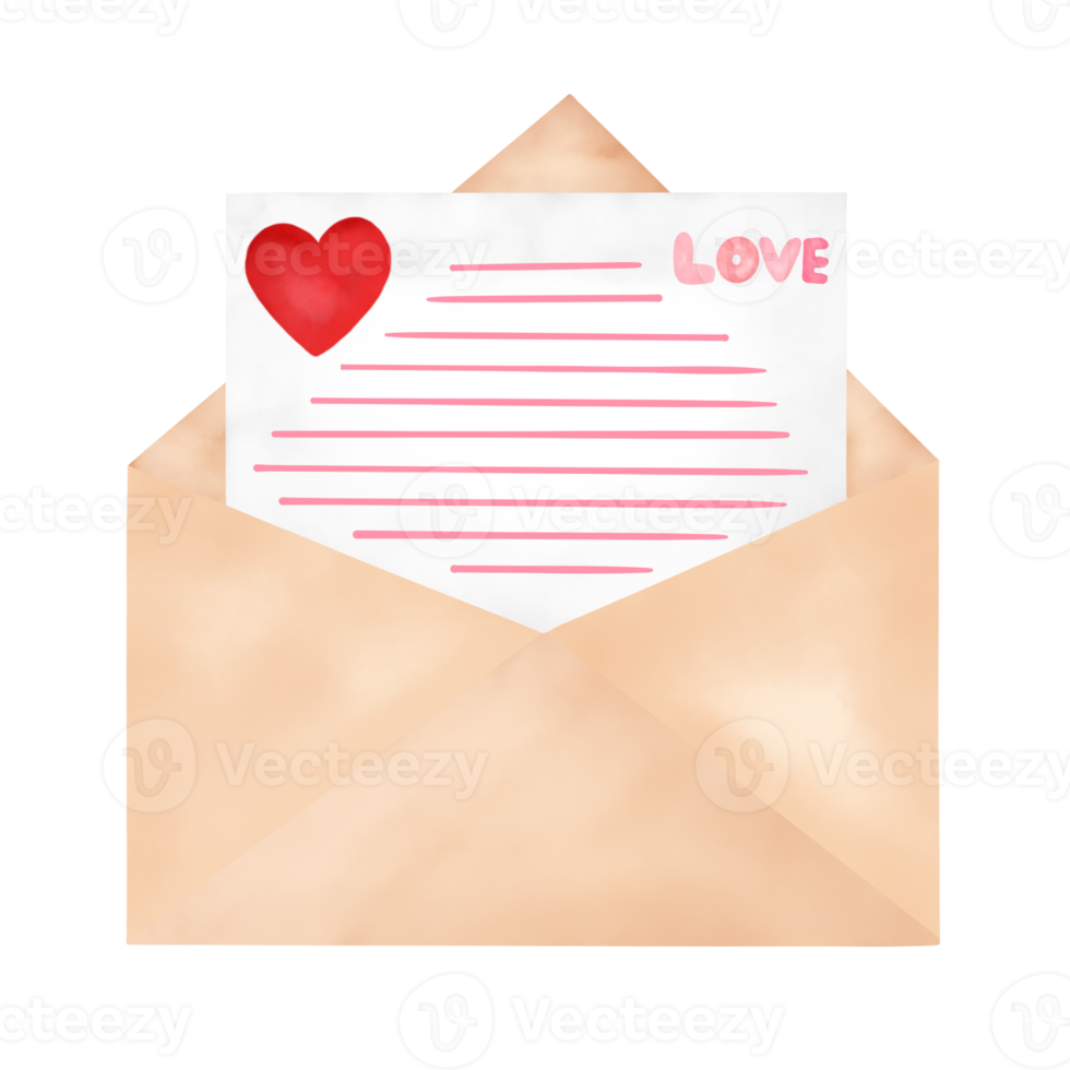 San Valentino Busta illustrazione png