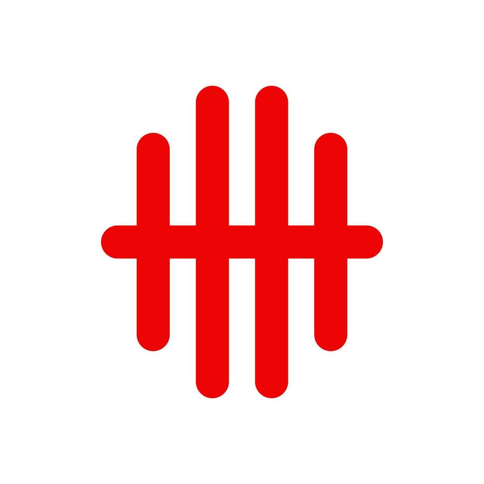 logotipo inicial o financiero vector
