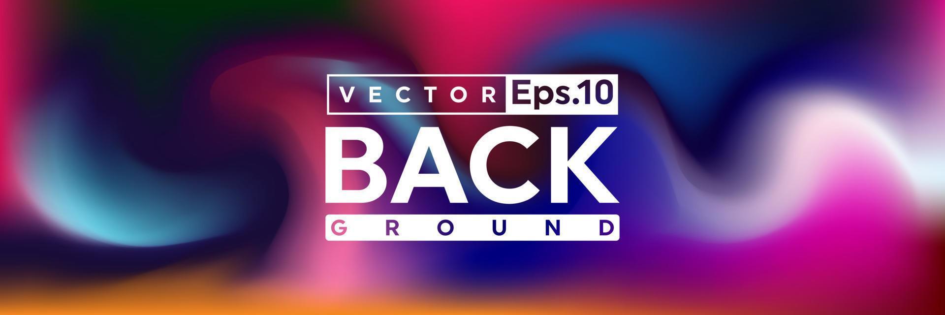 Vivid background vector design. Abstract Modern Colorful Hologram Blur Background Design for web design, colorful, blurry background, wallpaper and mobile display.