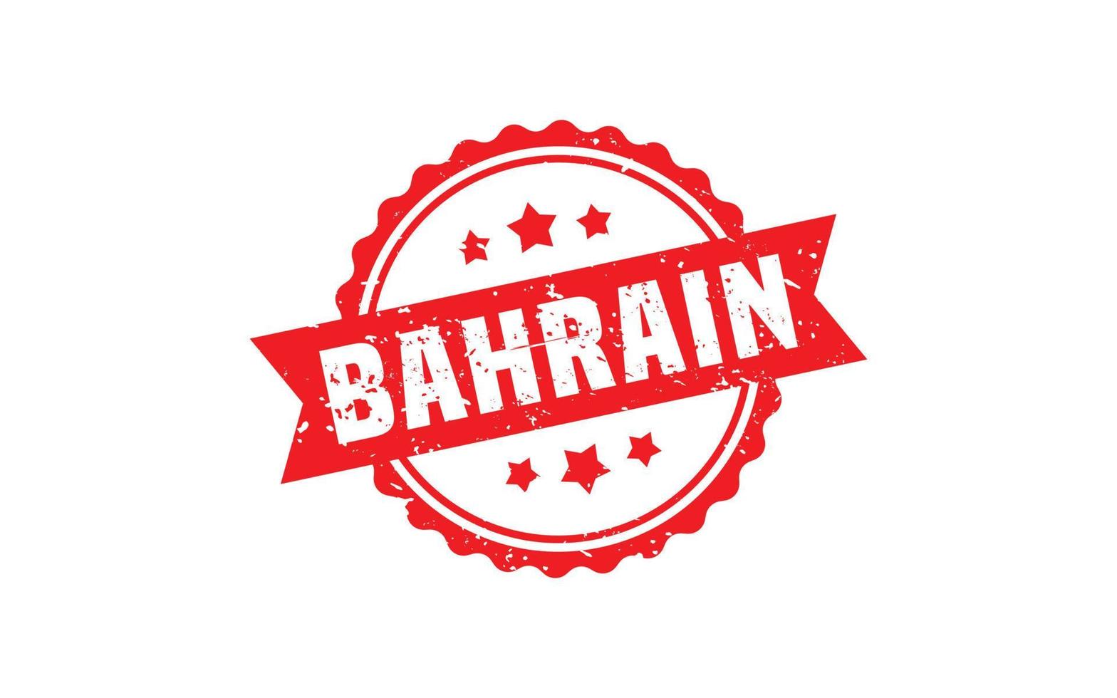 BAHRAIN stamp rubber with grunge style on white background vector