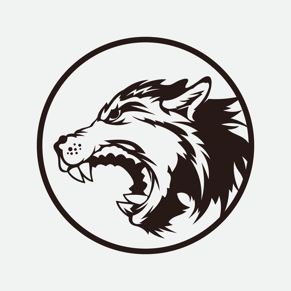 dog vector illustration design icon logo