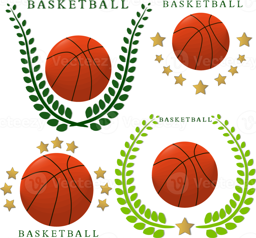 Collection accessory for sport game basketball png