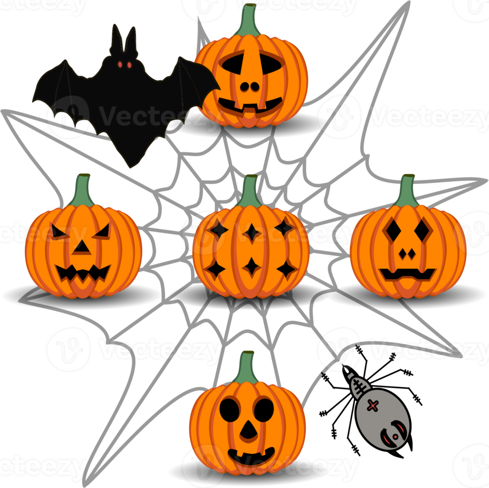 Collection accessory for celebration holiday Halloween png