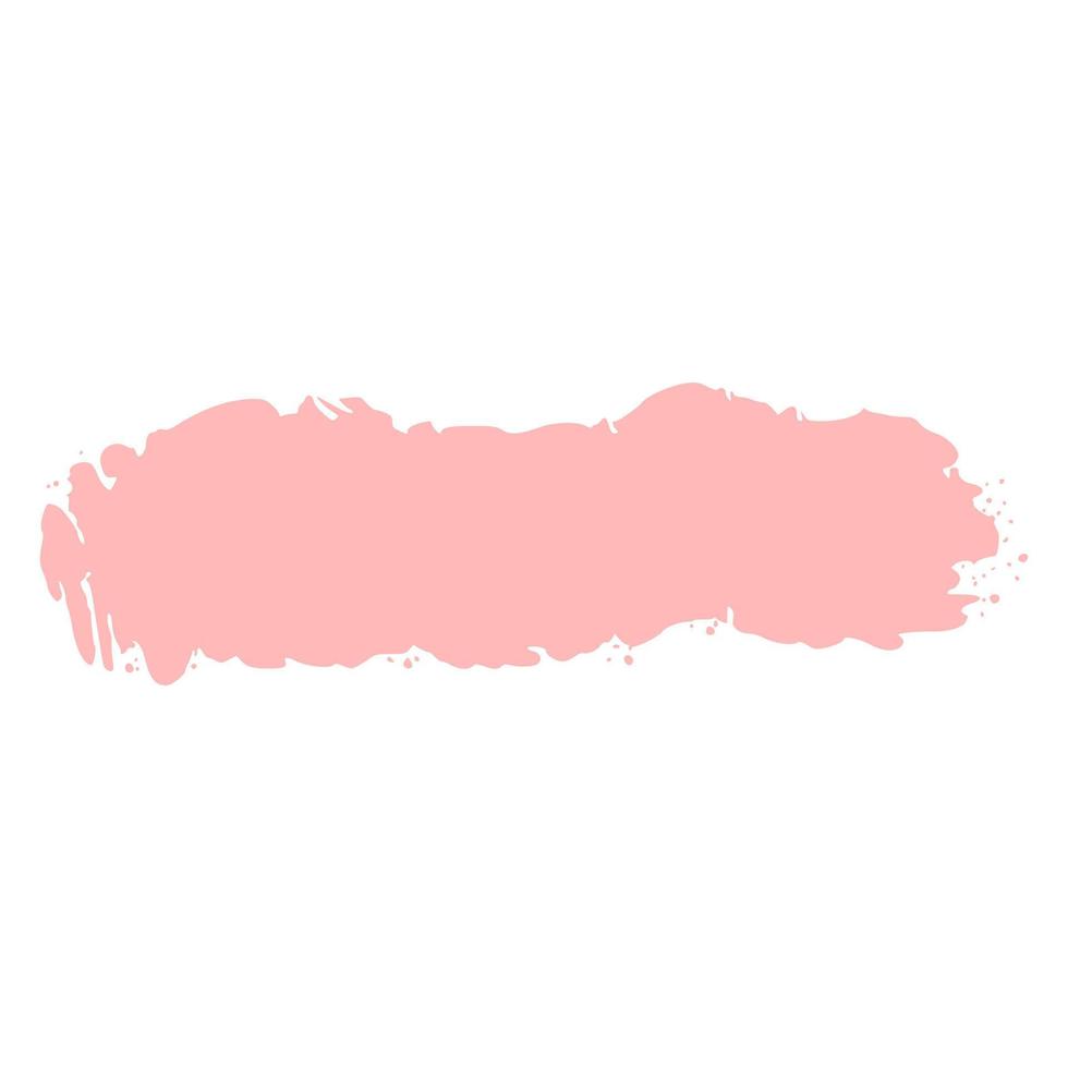 Grunge brush stroke vector