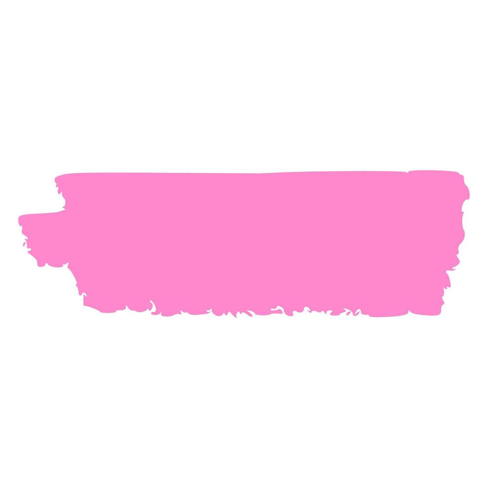 Grunge brush stroke vector