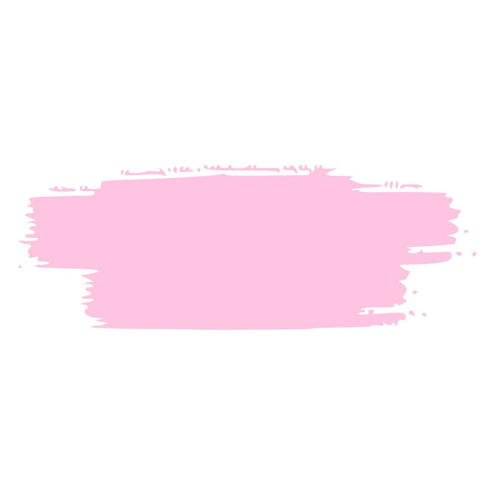 Grunge brush stroke vector