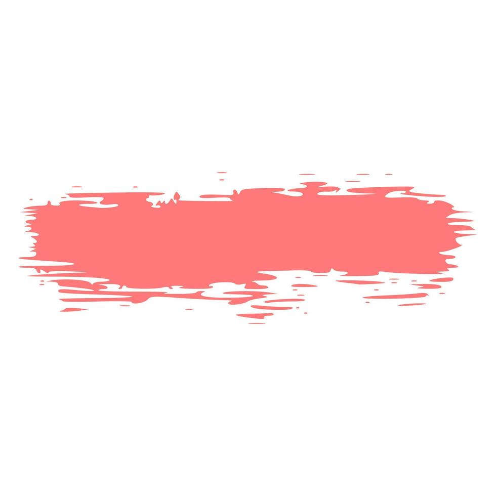 Grunge brush stroke vector
