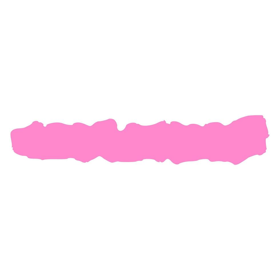 Grunge brush stroke vector