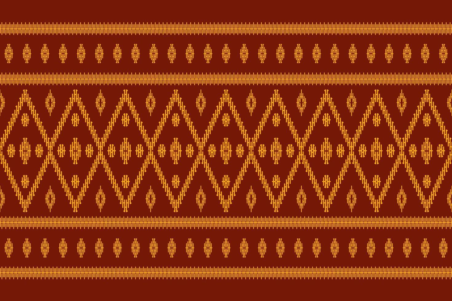 Geometric ethnic oriental seamless pattern traditional Design for background, carpet, wallpaper, clothing, wrapping, batik, fabric, Vector, illustration, embroidery style. vector