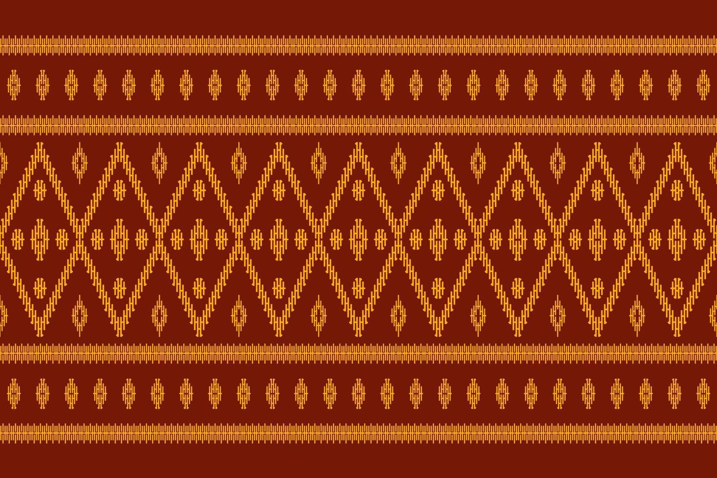 Geometric ethnic oriental seamless pattern traditional Design for background, carpet, wallpaper, clothing, wrapping, batik, fabric, Vector, illustration, embroidery style. vector