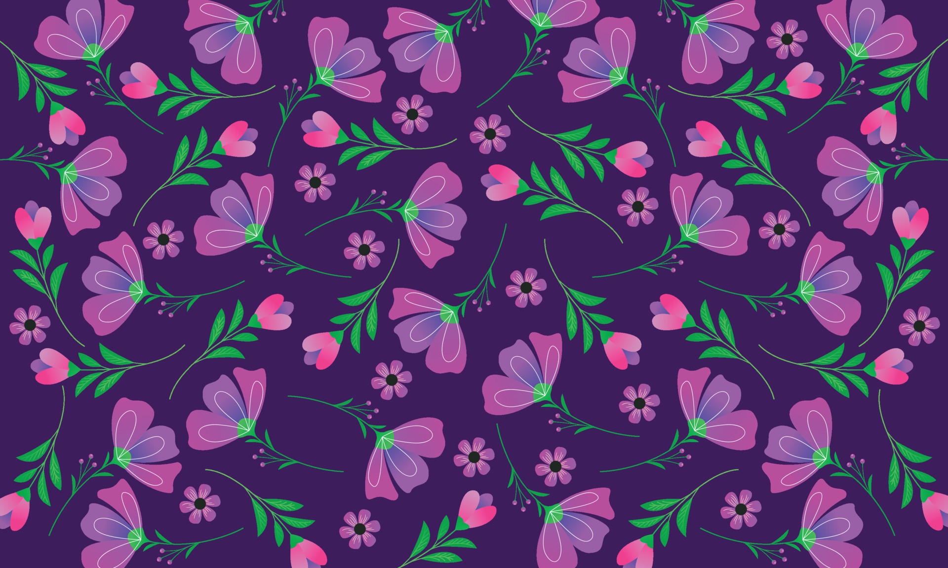 Flower Background Pattern