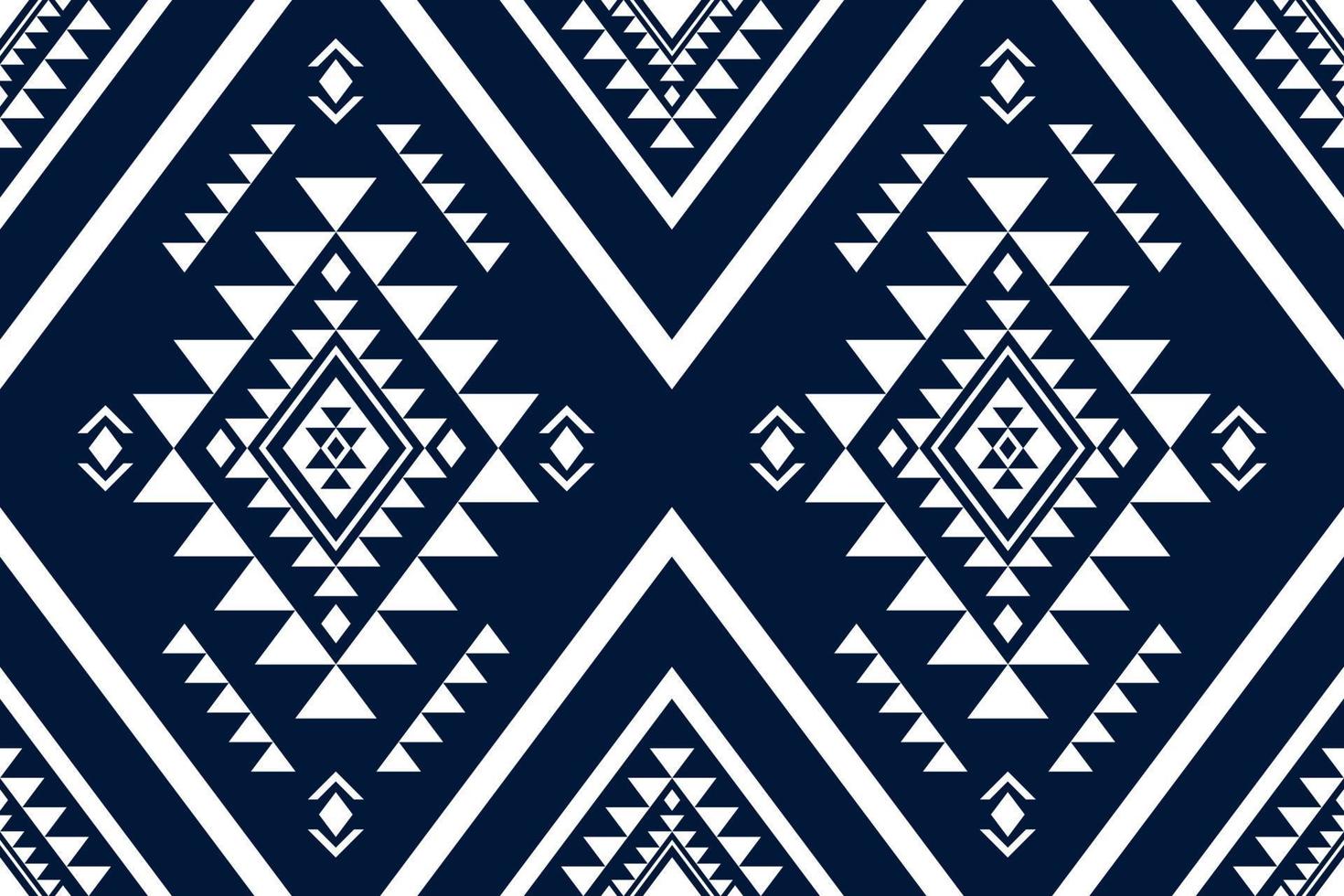 Geometric ethnic oriental seamless pattern traditional Design for background, carpet, wallpaper, clothing, wrapping, batik, fabric, Vector, illustration, embroidery style. vector