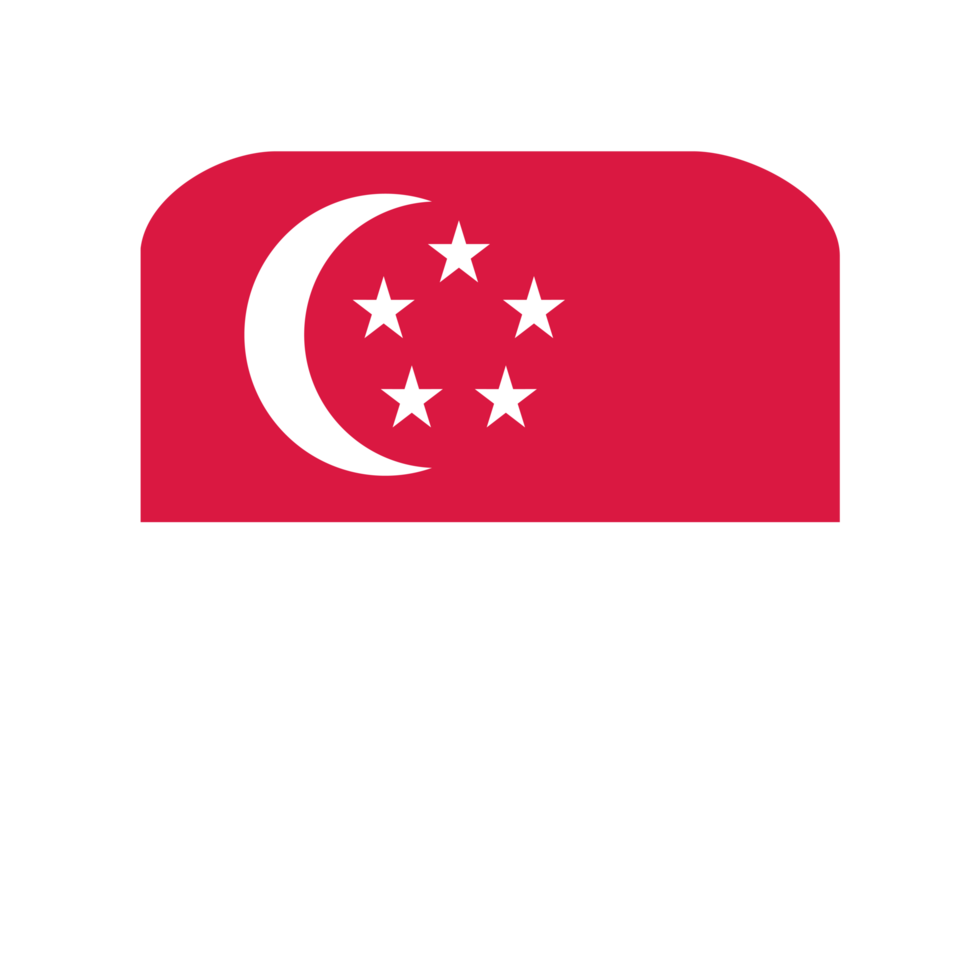 país de la bandera de singapur png