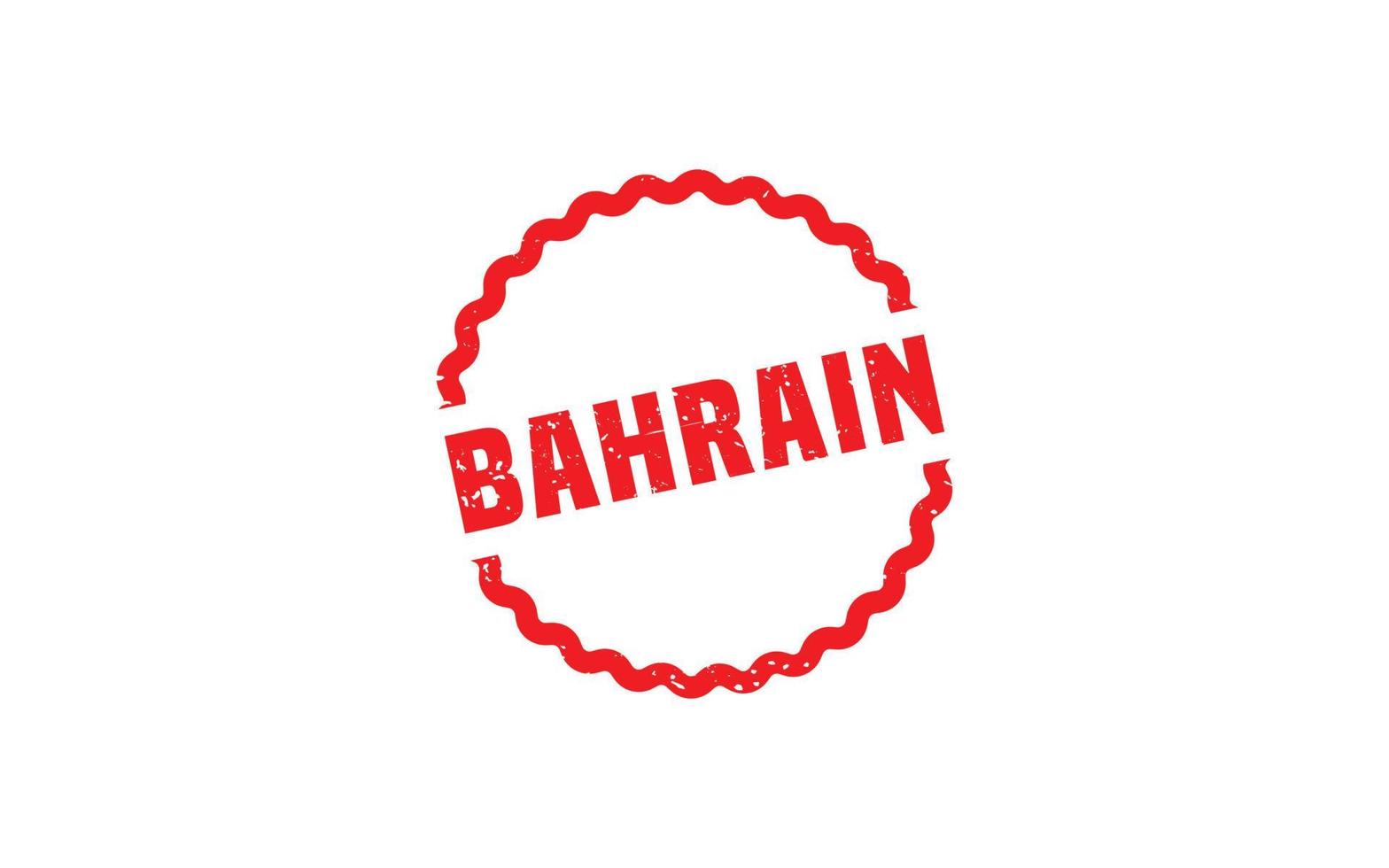BAHRAIN stamp rubber with grunge style on white background vector
