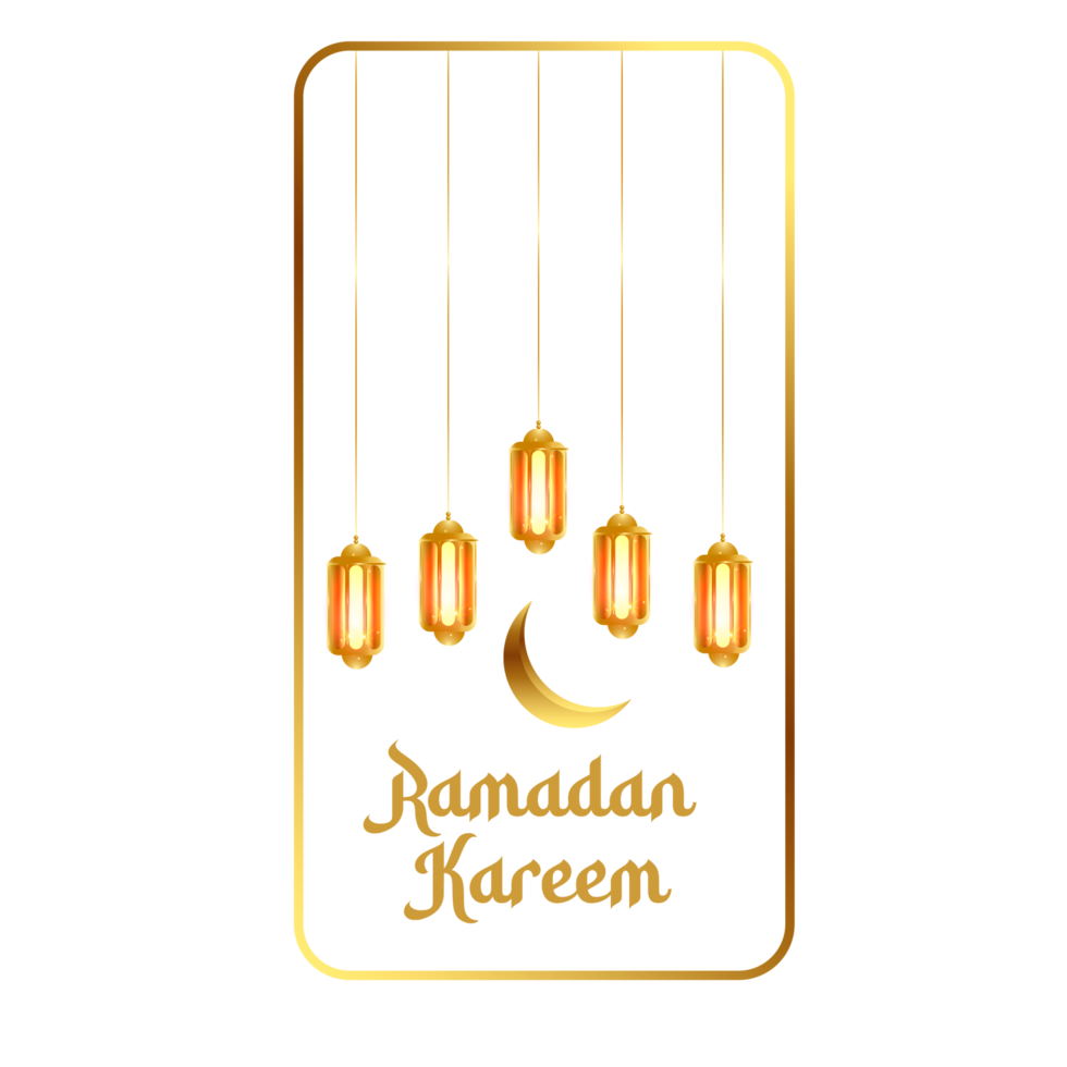 tipografía eid mubarak con mezquita y linterna png