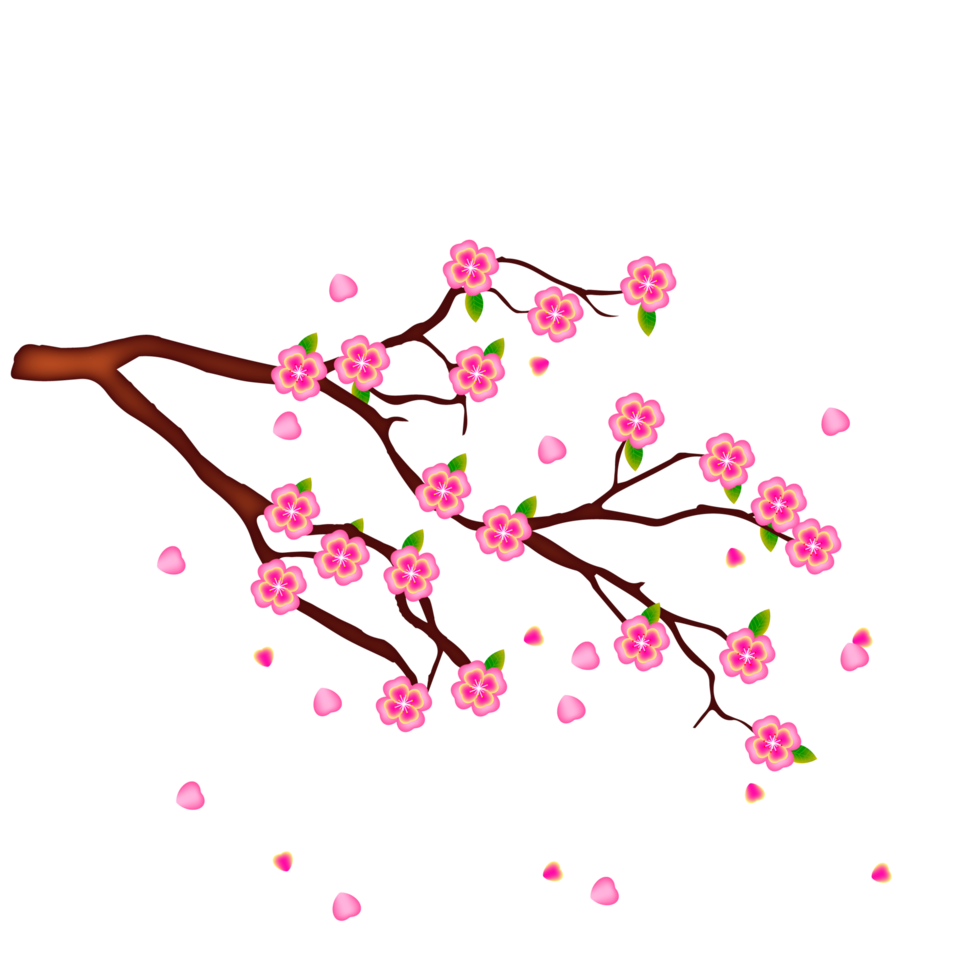 primavera fiorire sfondo con prugna o ciliegia fiorire png