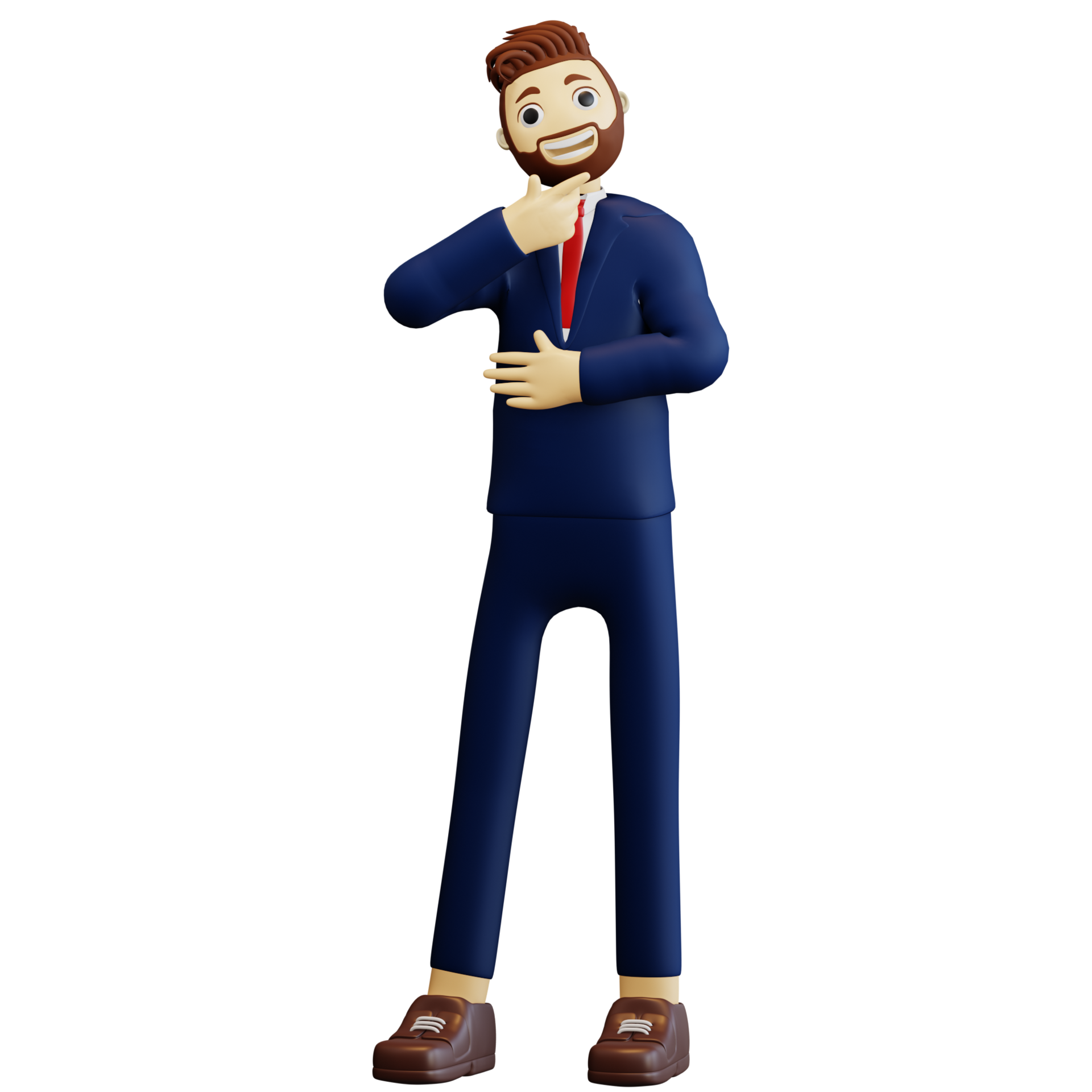 personagem de empresário 3D 8845698 PNG