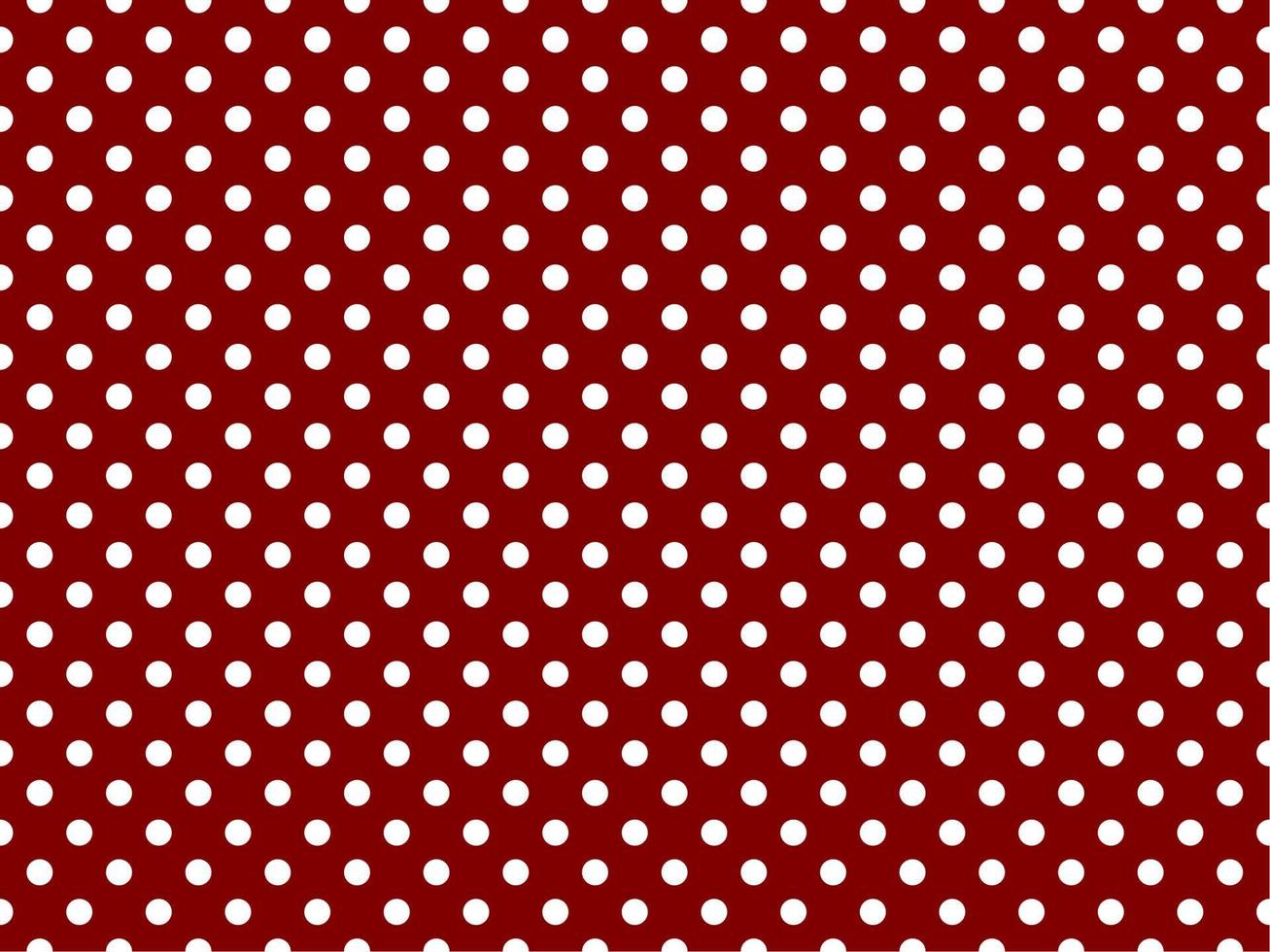 white polka dots over maroon background vector
