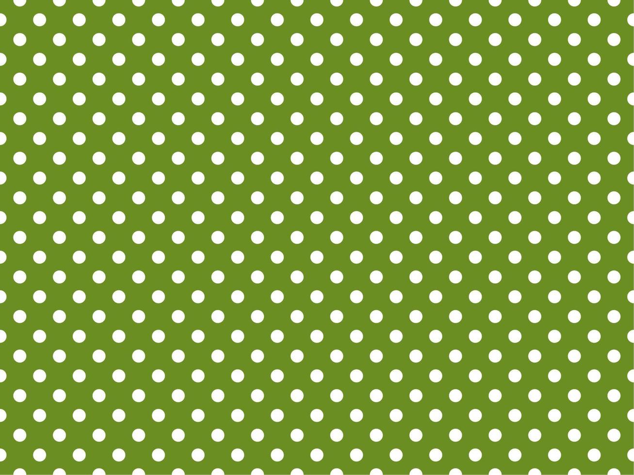 white polka dots over olive drab background vector