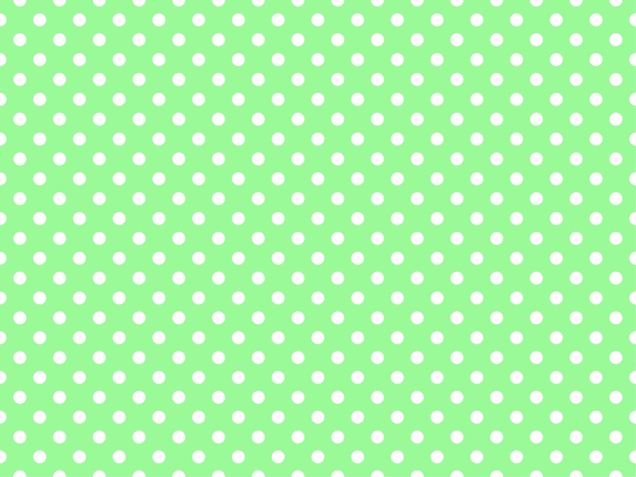 white polka dots over pale green background vector