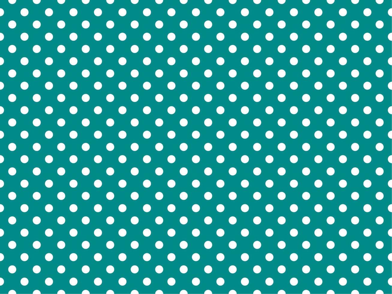 white polka dots over dark cyan background vector