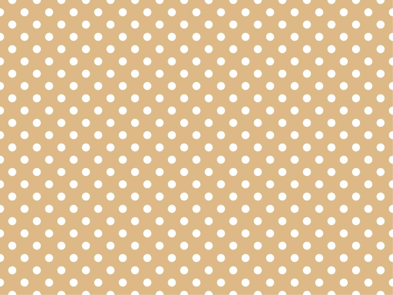 white polka dots over burly wood background vector