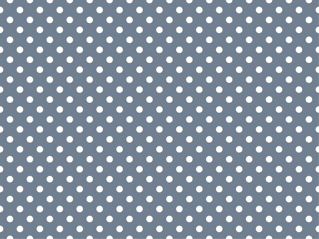 white polka dots over slate gray background vector