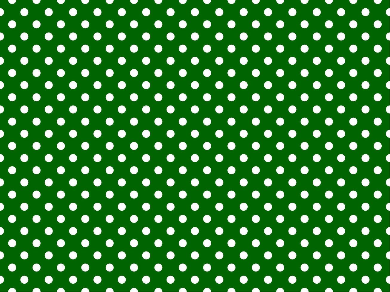 white polka dots over dark green background vector