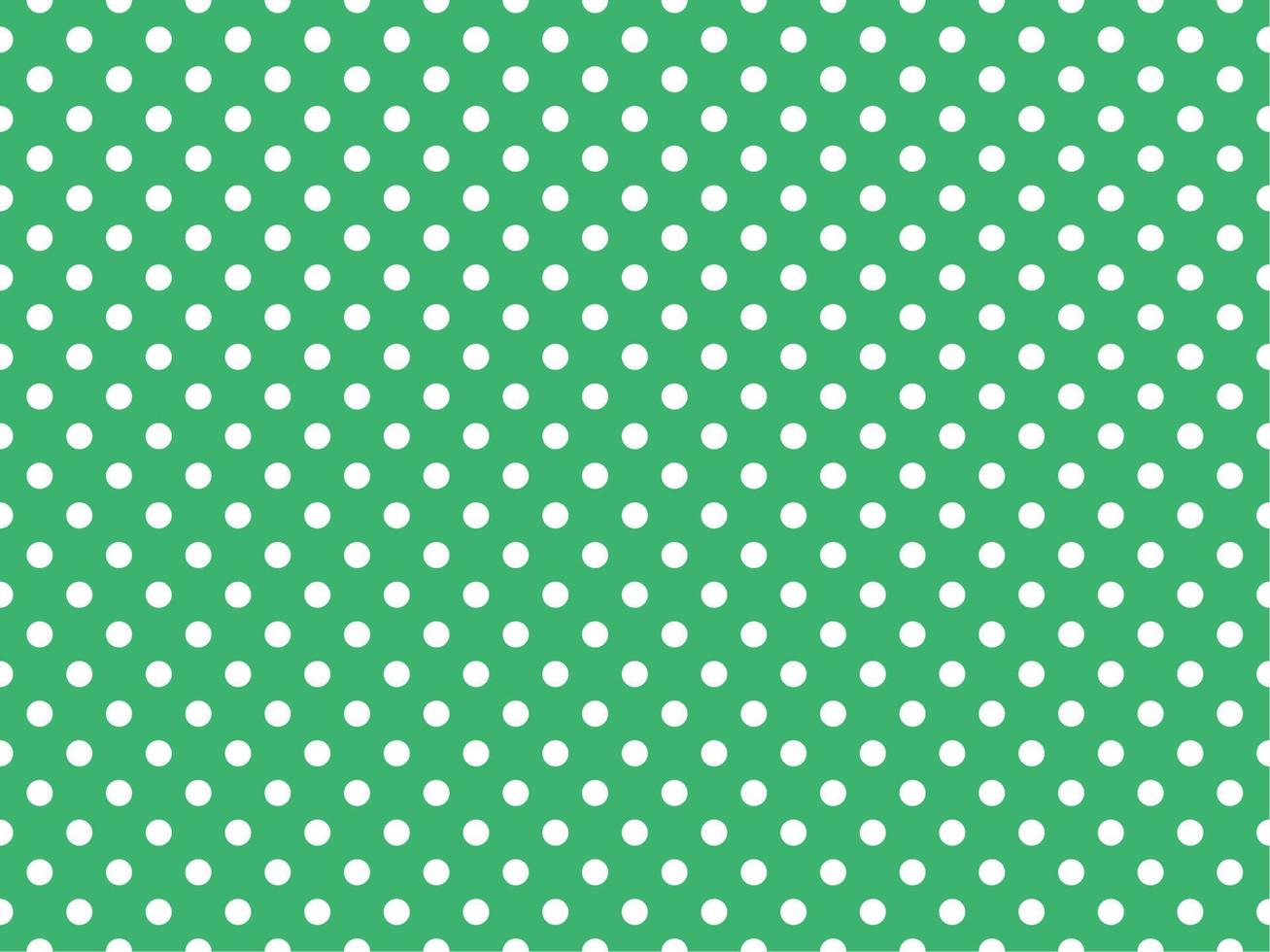white polka dots over medium sea green background vector