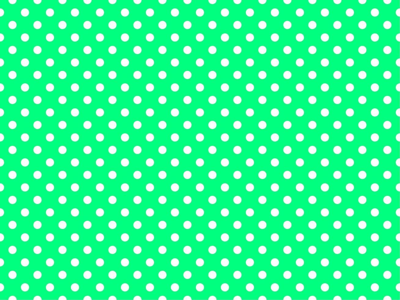 white polka dots over spring green background vector