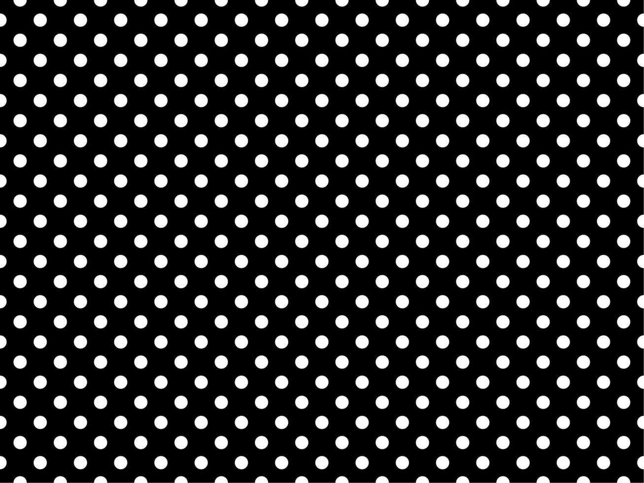 white polka dots over black background vector