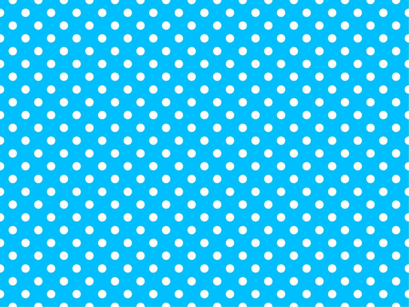 white polka dots over deep sky blue background vector