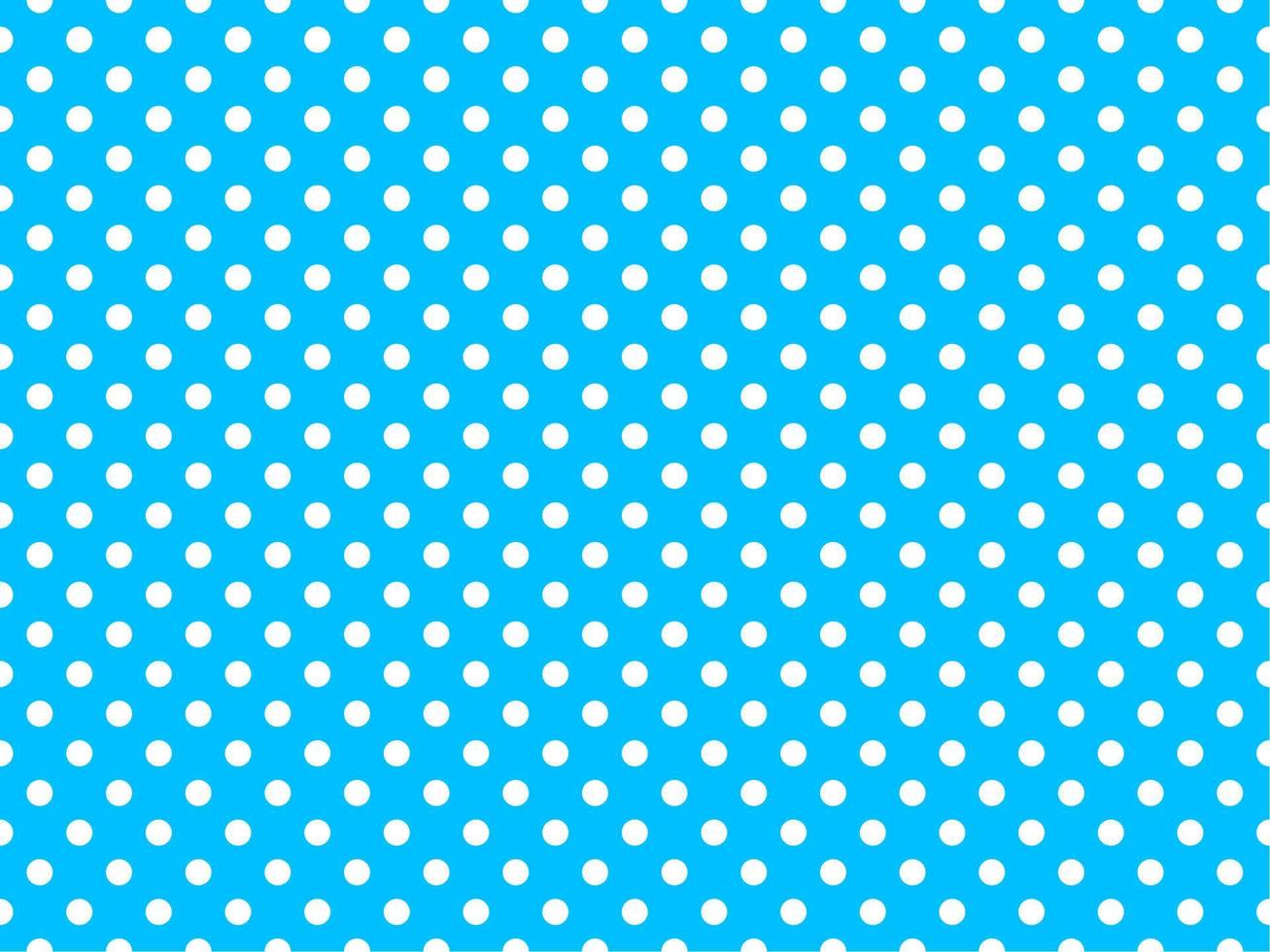 white polka dots over deep sky blue background vector