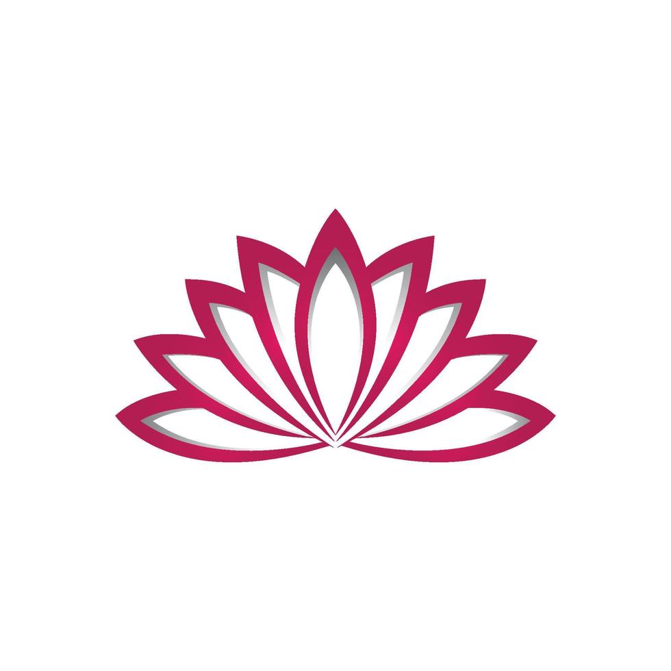 Beauty Vector lotus icon