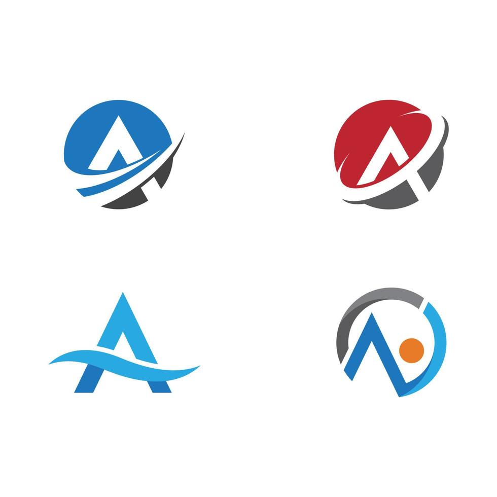 A Letter Logo Template vector