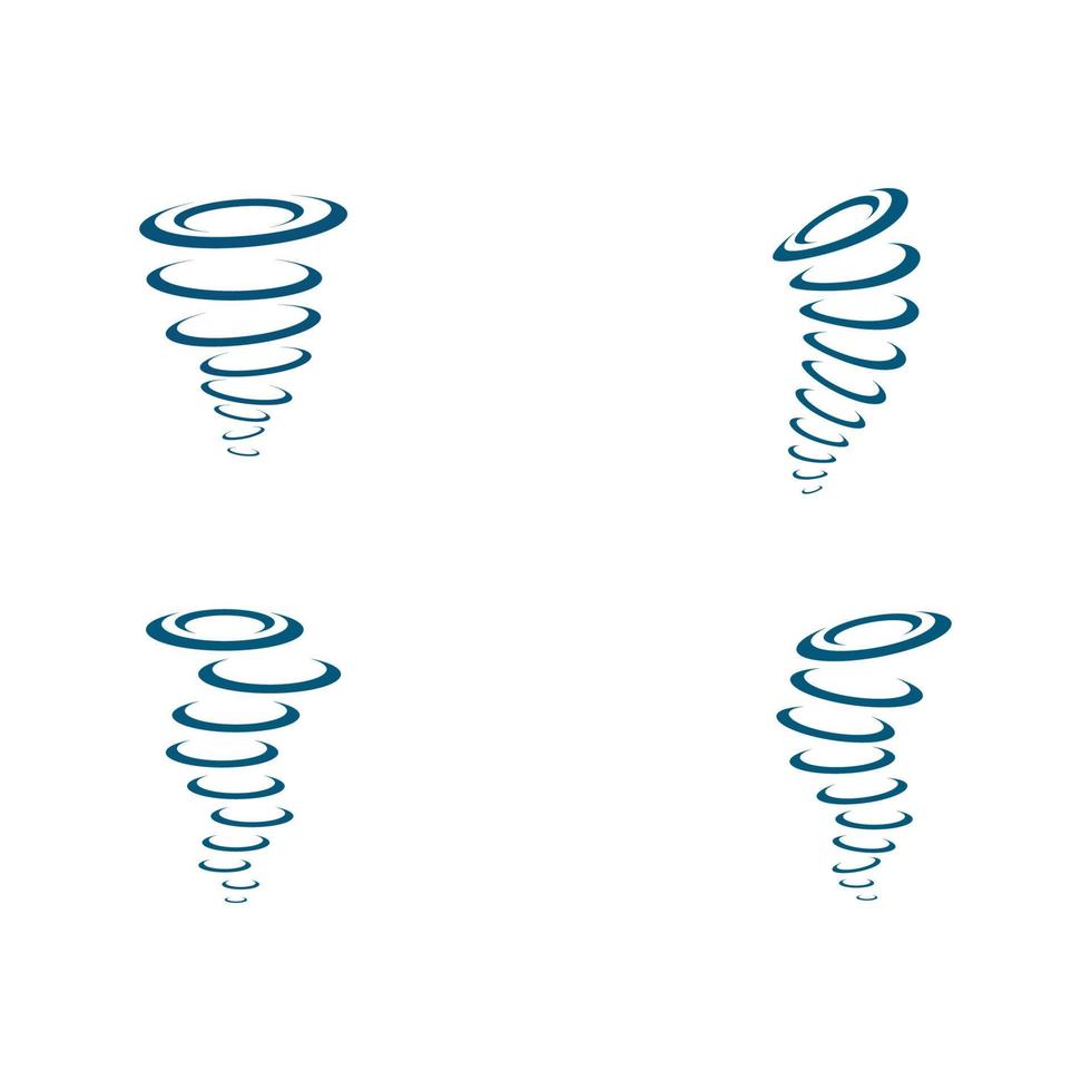 Ilustración de vector de símbolo de tornado