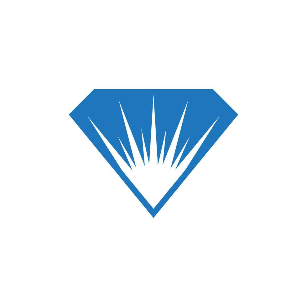 plantilla de logotipo de diamante vector