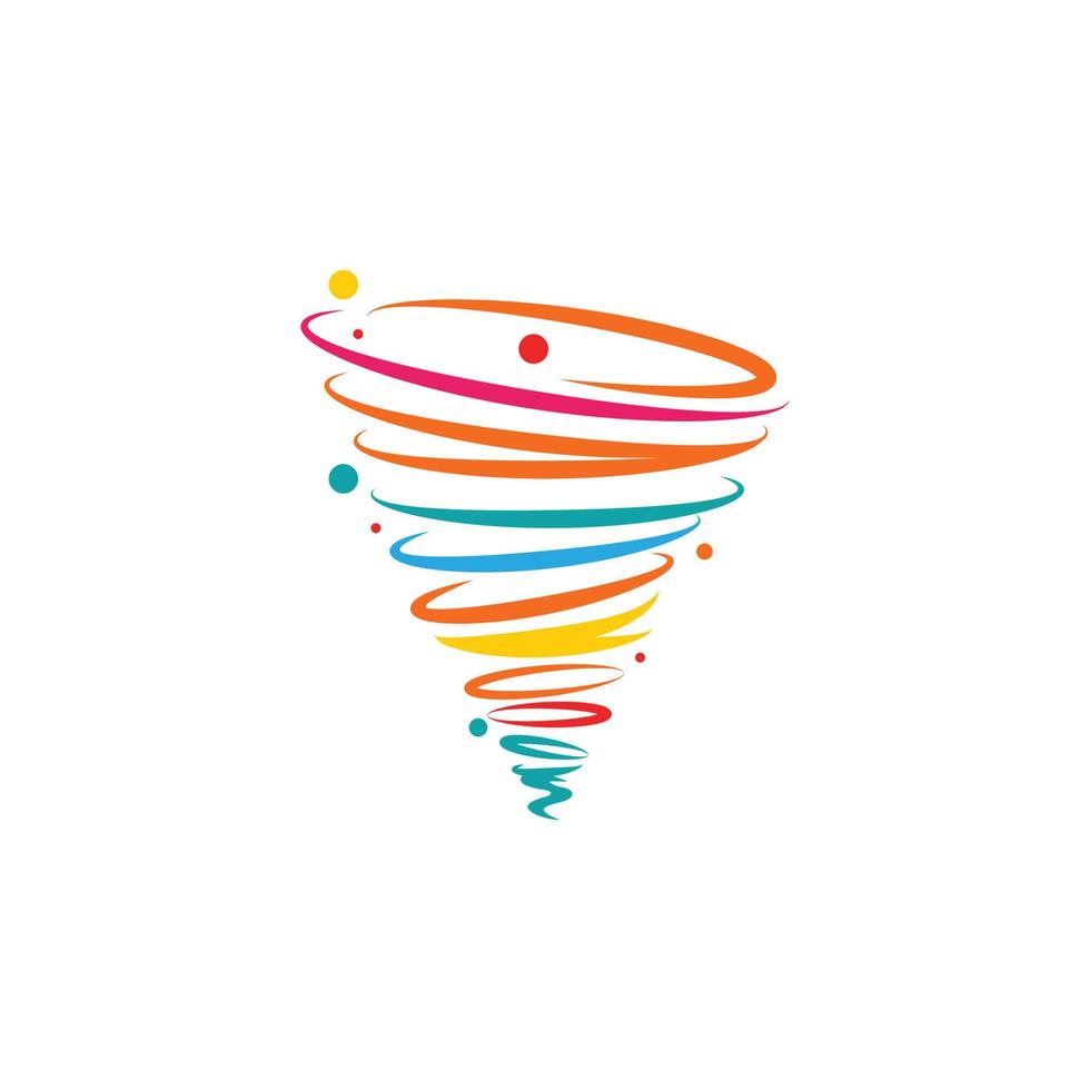 Tornado symbol vector illustration