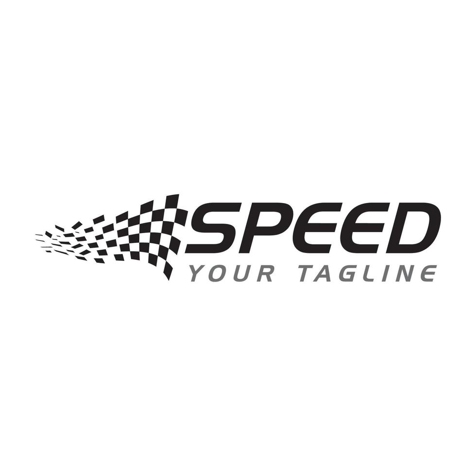 Race flag icon design vector