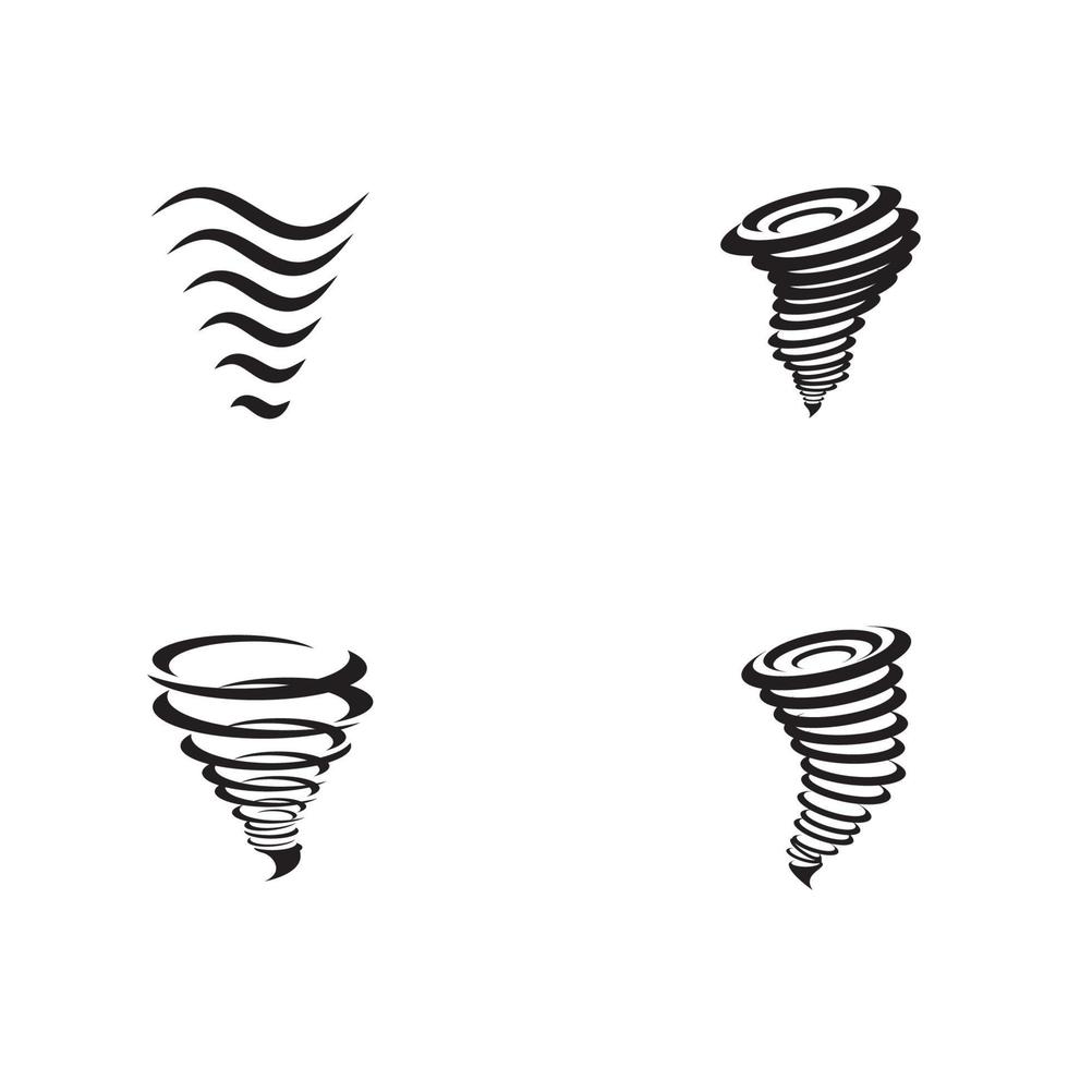 Tornado symbol vector illustration