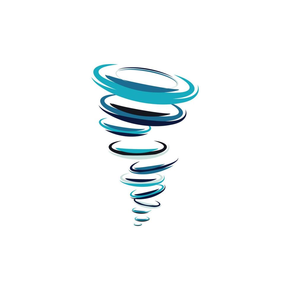 Tornado symbol vector illustration