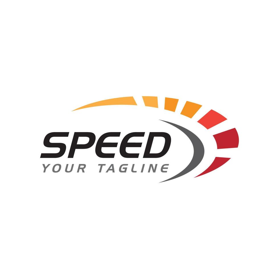 speed icon simple design vector