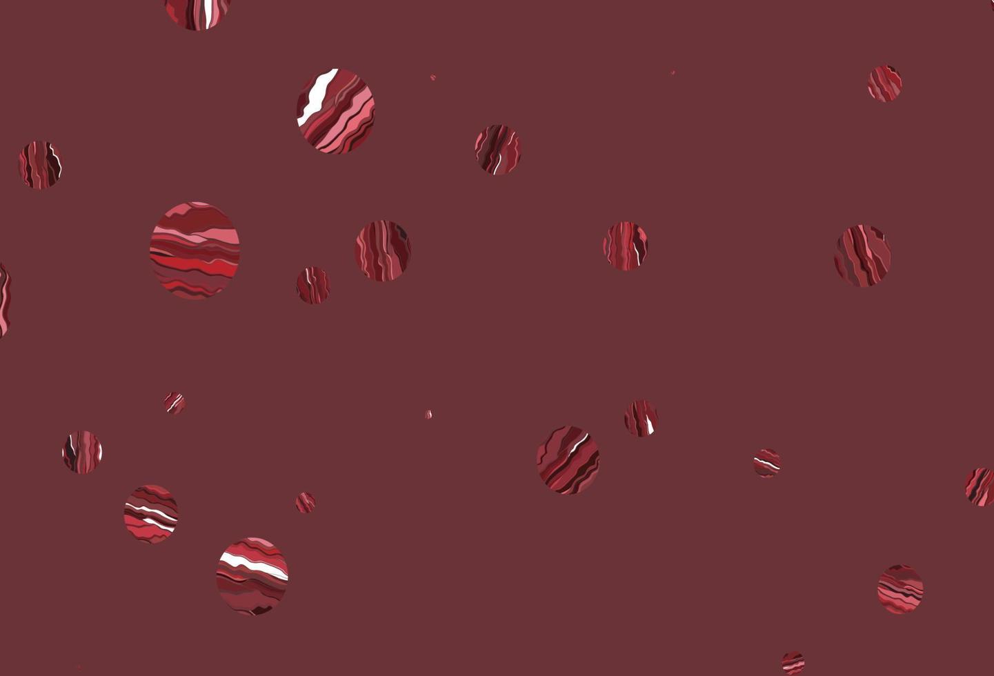 Light green, red vector backdrop with dots.