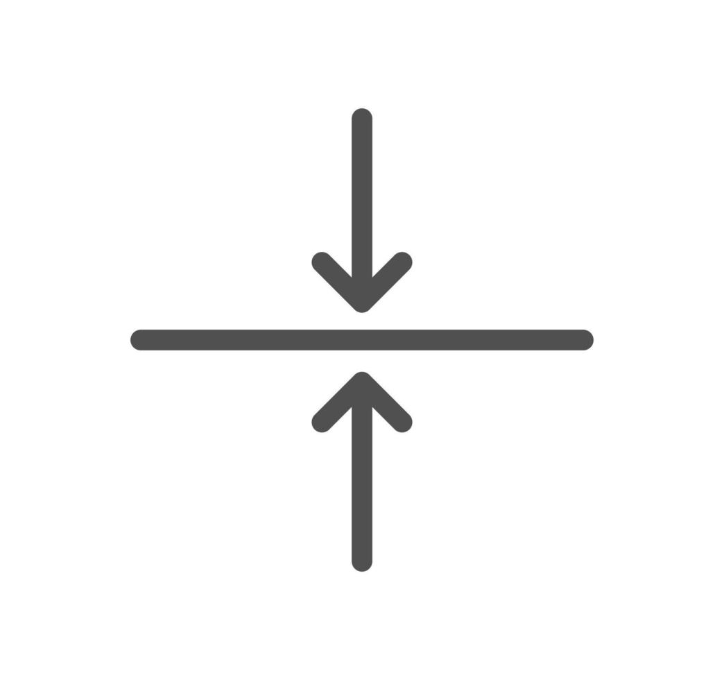 Measure related icon outline and linear vector. vector