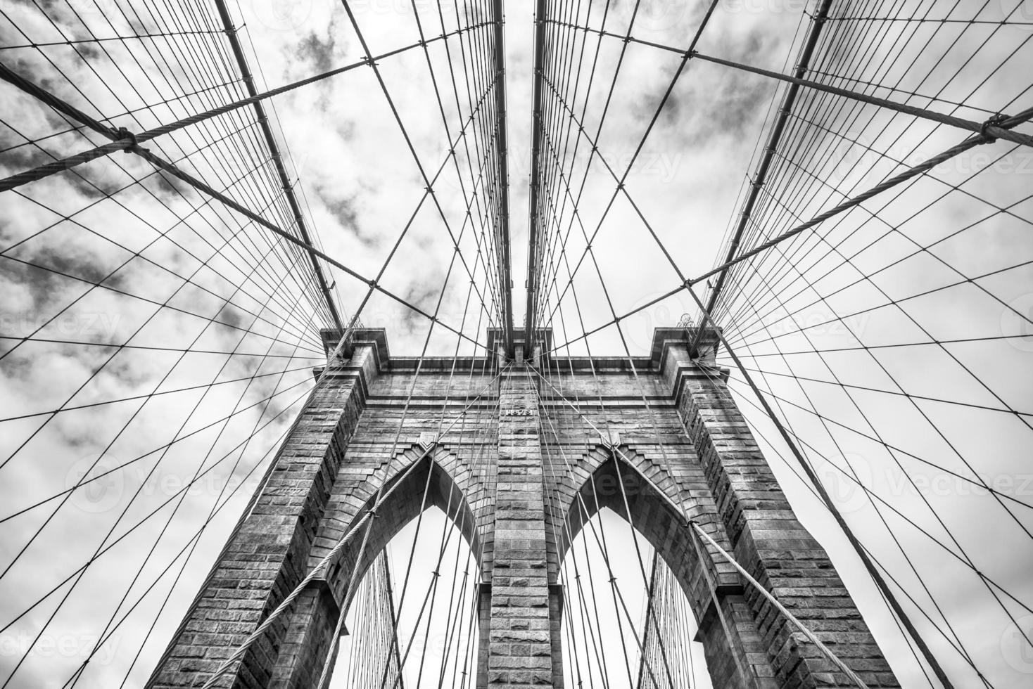 Brooklyn bridge in NYC, USA photo