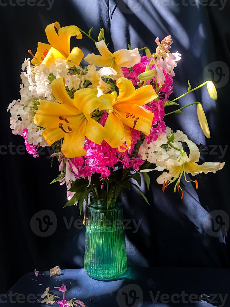 Bouquet with lilies. photo