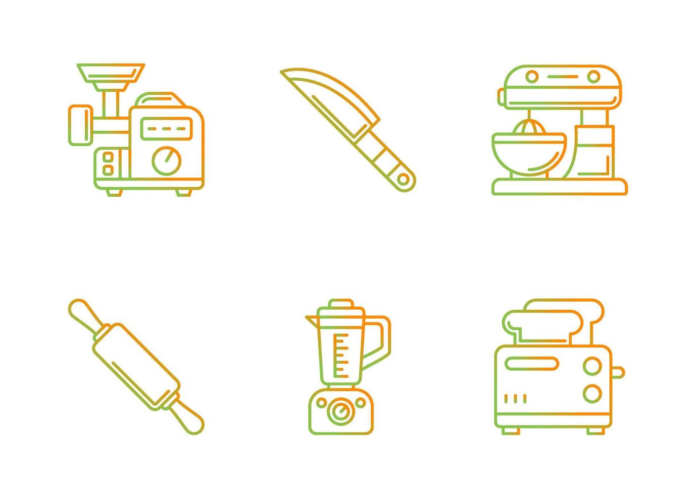 Set of Unique Vector Icons