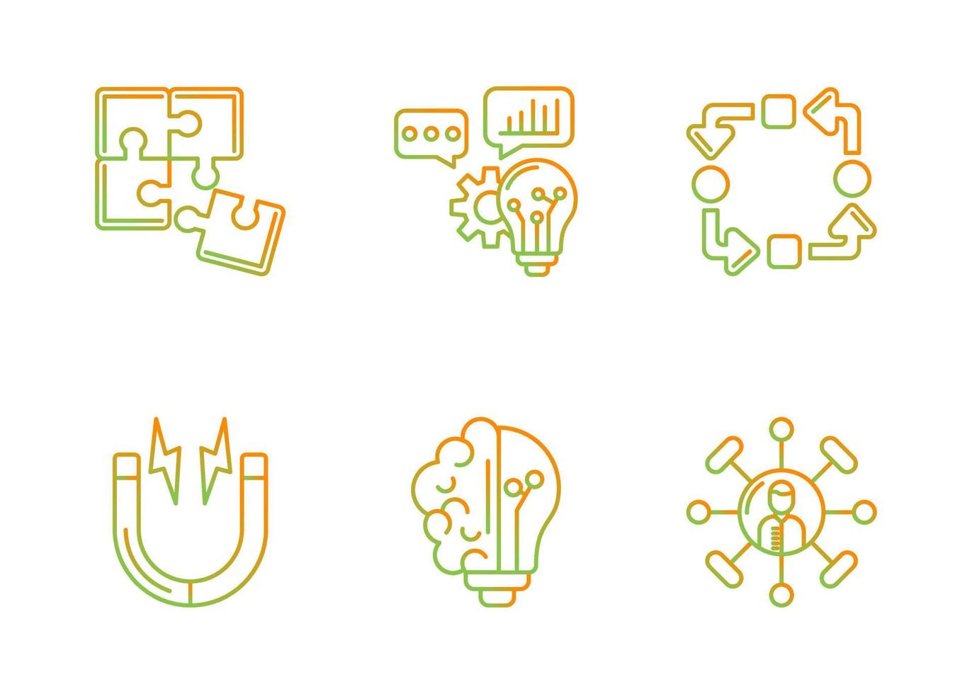 Set of Unique Vector Icons