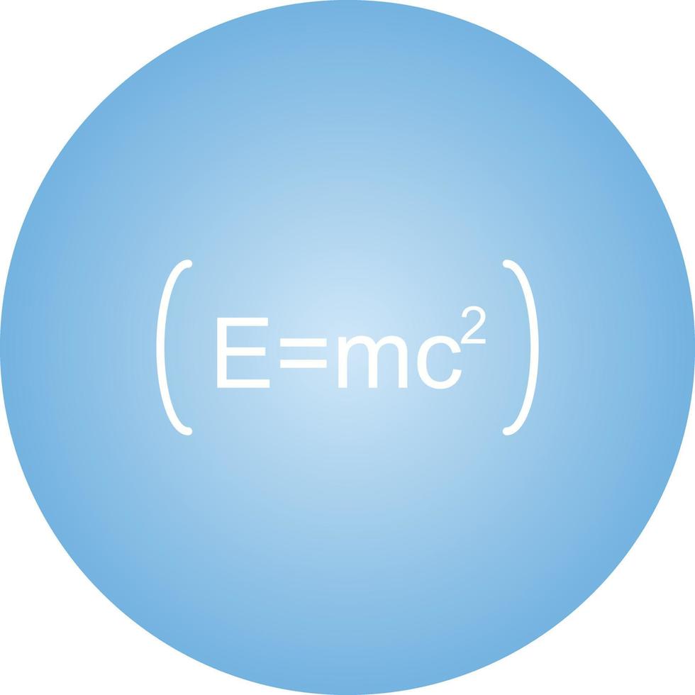 Beautiful Formula Glyph Vector Icon